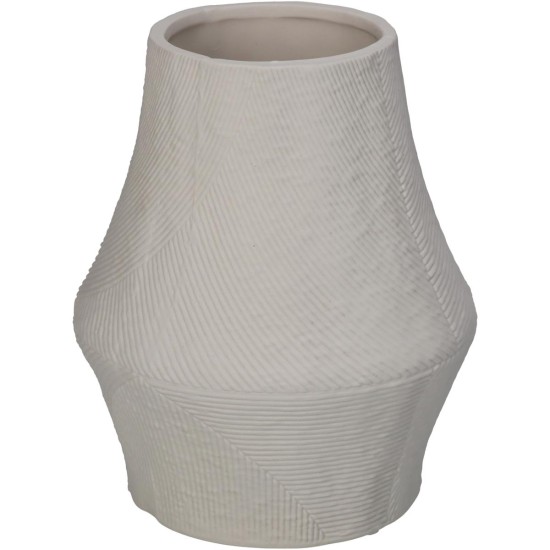 Βάζο ArteLibre Λευκό Πορσελάνη 12.6x12.6x15.3cm - ART-05150612