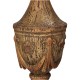 Καράφα Καφέ Polyresin 10x10x42cm Καράφα Καφέ Polyresin 10x10x42cm