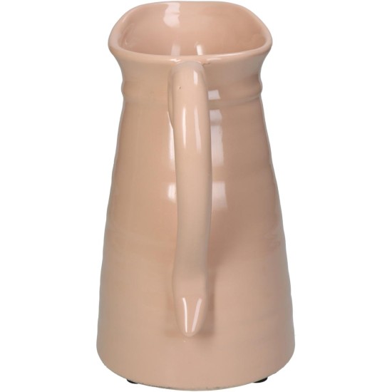 Βάζο Ροδακινί Κεραμικό 18x13.6x23.2cm Βάζο Ροδακινί Κεραμικό 18x13.6x23.2cm