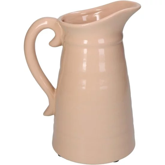 Βάζο Ροδακινί Κεραμικό 18x13.6x23.2cm Βάζο Ροδακινί Κεραμικό 18x13.6x23.2cm