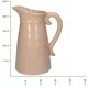 Βάζο Ροδακινί Κεραμικό 18x13.6x23.2cm Βάζο Ροδακινί Κεραμικό 18x13.6x23.2cm