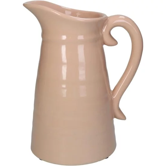 Βάζο Ροδακινί Κεραμικό 18x13.6x23.2cm Βάζο Ροδακινί Κεραμικό 18x13.6x23.2cm