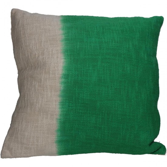 Μαξιλάρι ArteLibre Dip Dye Πράσινο Βαμβακερό 45x45cm - ART-05154624