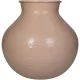 Βάζο  Ροδακινί Αλουμίνιο 23x23x23cm