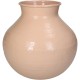 Βάζο Ροδακινί Αλουμίνιο 23x23x23cm Βάζο Ροδακινί Αλουμίνιο 23x23x23cm