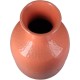 Βάζο Ροζ Αλουμίνιο 21x21x34cm Βάζο Ροζ Αλουμίνιο 21x21x34cm