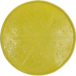 Δίσκος  Κίτρινο Αλουμίνιο 33xx33x0.5cm