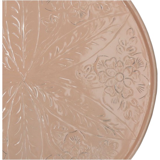 Δίσκος Ροδακινί Αλουμίνιο 38x38x0.5cm Δίσκος Ροδακινί Αλουμίνιο 38x38x0.5cm