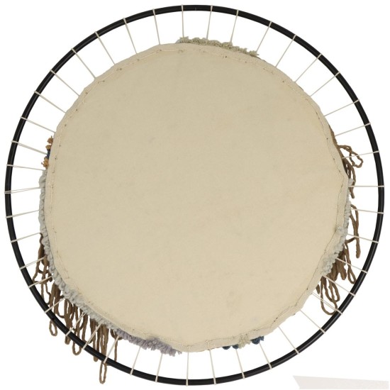 Διακοσμητικό Τοίχου Πολύχρωμο Ύφασμα 98x2x98cm Διακοσμητικό Τοίχου Πολύχρωμο Ύφασμα 98x2x98cm