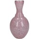 Βάζο Ροζ Γυαλί 12x12x23cm Βάζο Ροζ Γυαλί 12x12x23cm