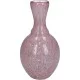 Βάζο  Ροζ Γυαλί 12x12x23cm