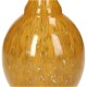 Βάζο Ώχρα Γυαλί 12x12x23cm Βάζο Ώχρα Γυαλί 12x12x23cm