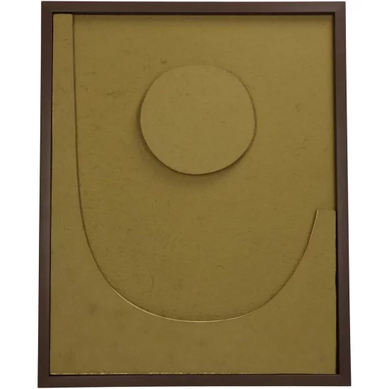 Διακοσμητικό Τοίχου  Πράσινο Χαρτί 40x3x50cm