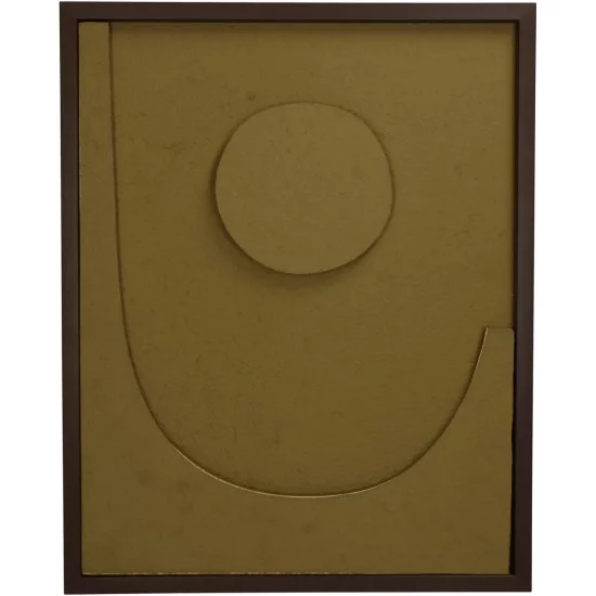 Διακοσμητικό Τοίχου  Πράσινο Χαρτί 40x3x50cm