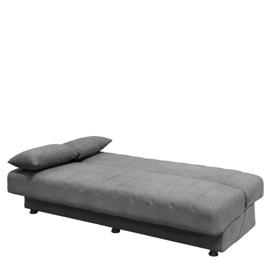 Καναπές Κρεβάτι Τριθέσιος  PALMER Γκρι Ύφασμα 183x80.5x80cm