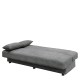 Καναπές Κρεβάτι Τριθέσιος  PALMER Γκρι Ύφασμα 183x80.5x80cm