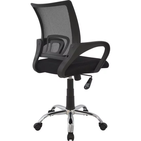 Καρέκλα Γραφείου  ΑΛΚΥΟΝΗ Μαύρο 57x57x86-96cm