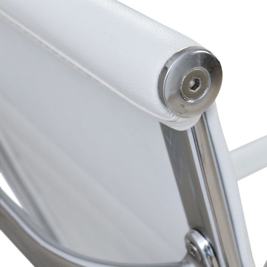Καρέκλα Γραφείου ΔΙΩΝΗ Λευκό PU 55x60x104-111cm Καρέκλα Γραφείου ΔΙΩΝΗ Λευκό PU 55x60x104-111cm