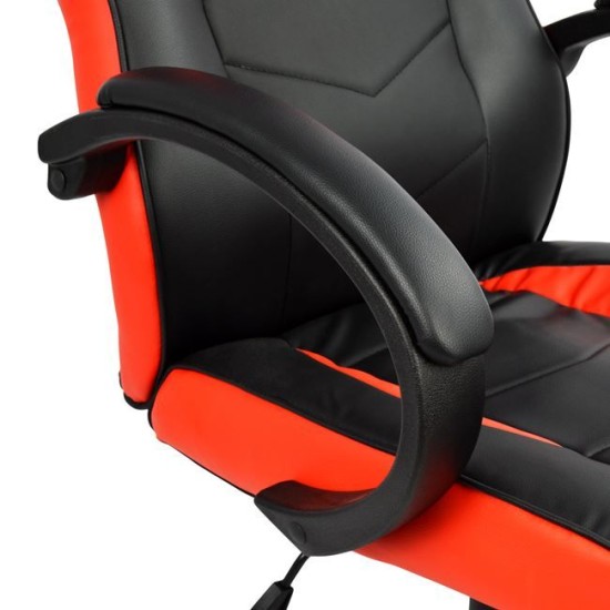 Καρέκλα Γραφείου Gaming ΚΑΛΥΨΩ Κόκκινο PU 58x50x106-116cm Καρέκλα Γραφείου Gaming ΚΑΛΥΨΩ Κόκκινο PU 58x50x106-116cm