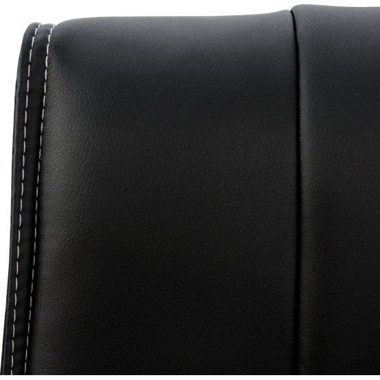 Καρέκλα Γραφείου ΡHNH Μαύρο PU 61.5x69x109-117cm Καρέκλα Γραφείου ΡHNH Μαύρο PU 61.5x69x109-117cm