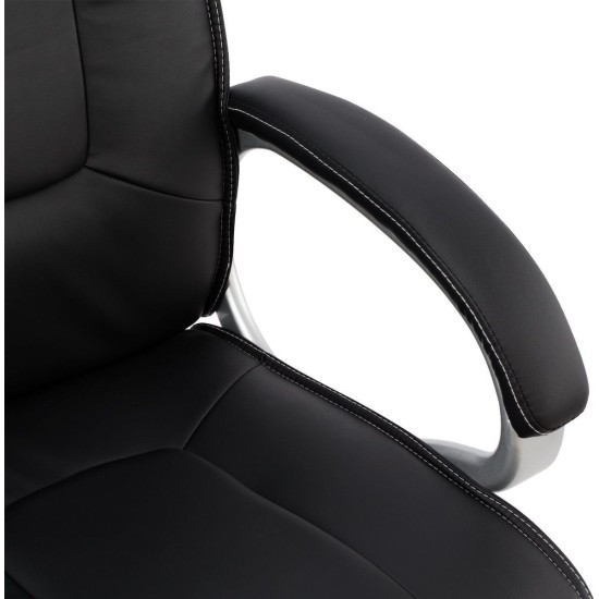 Καρέκλα Γραφείου ΡHNH Μαύρο PU 61.5x69x109-117cm Καρέκλα Γραφείου ΡHNH Μαύρο PU 61.5x69x109-117cm