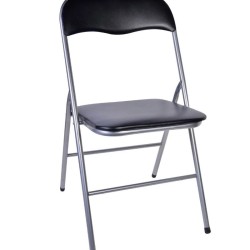 Kαρέκλα πτυσσόμενη  Regale Μαύρο 44x48x82cm