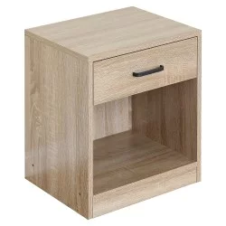 Κομοδίνο  TELANO Δρυς Μοριοσανίδα 40x35x46.5cm