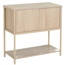 Κονσόλα  MODERA Άγρια Δρυς MDF/Μελαμίνη/Μέταλλο 80x35x76cm