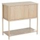 Κονσόλα  MODERA Άγρια Δρυς MDF/Μελαμίνη/Μέταλλο 80x35x76cm