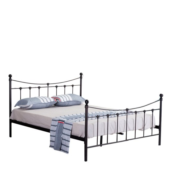 Κρεβάτι ArteLibre SOPHIE Μεταλλικό Sandy Rusty 210x168x110cm (Στρώμα 160x200cm) - ART-14250010