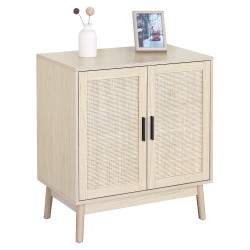 Ντουλάπι  PELARO Δρυς Μοριοσανίδα/Ρατάν/Ξύλο 70x40x75cm