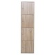 Παπουτσοθήκη  ALVERO Δρυς Μοριοσανίδα/Ξύλο 40x39x157cm