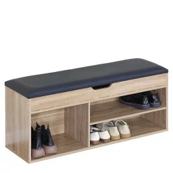 Παπουτσοθήκη  BENARO Δρυς Μοριοσανίδα/Ξύλο 100x30x44cm
