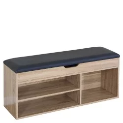 Παπουτσοθήκη  BENARO Δρυς Μοριοσανίδα/Ξύλο 100x30x44cm