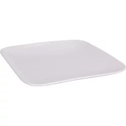 Πιάτο  Λευκό Πορσελάνη 18x18x2.1cm