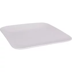 Πιάτο  Λευκό Πορσελάνη 21.3x21.3x2.3cm