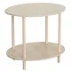 Βοηθητικό Τραπεζάκι  MINORA Δρυς MDF/Ξύλο 60x40x52.5cm