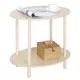 Βοηθητικό Τραπεζάκι  MINORA Δρυς MDF/Ξύλο 60x40x52.5cm