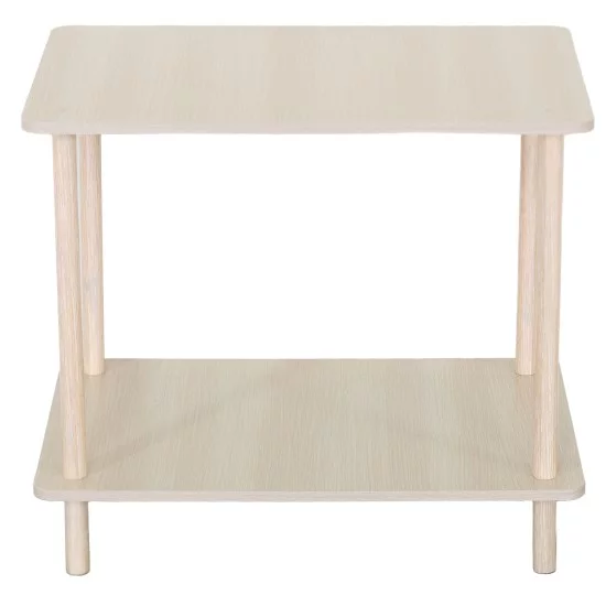Βοηθητικό Τραπεζάκι  RENITA Δρυς MDF/Ξύλο 60x40x52.5cm