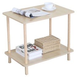 Βοηθητικό Τραπεζάκι  RENITA Δρυς MDF/Ξύλο 60x40x52.5cm
