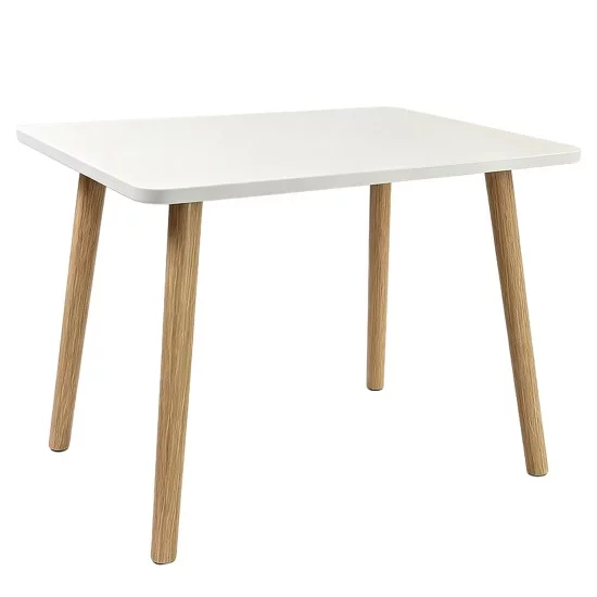 Βοηθητικό Τραπεζάκι  SORINA Δρυς/Λευκό MDF/Ξύλο 60x40x41.5cm