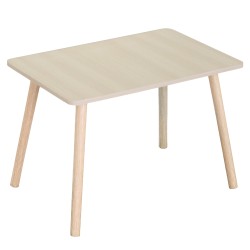 Βοηθητικό Τραπεζάκι  SORINA Δρυς MDF/Ξύλο 60x40x41.5cm
