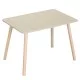 Βοηθητικό Τραπεζάκι  SORINA Δρυς MDF/Ξύλο 60x40x41.5cm