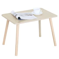 Βοηθητικό Τραπεζάκι  SORINA Δρυς MDF/Ξύλο 60x40x41.5cm