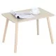 Βοηθητικό Τραπεζάκι  SORINA Δρυς MDF/Ξύλο 60x40x41.5cm