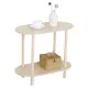 Βοηθητικό Τραπεζάκι  TIRENA Δρυς MDF/Ξύλο 60x30x52.5cm