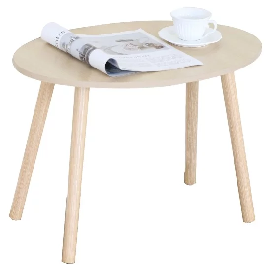 Βοηθητικό Τραπεζάκι  VELIRA Δρυς MDF/Ξύλο 60x40x41.5cm