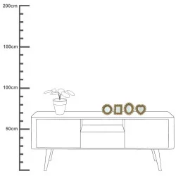 Κορνίζα  Χρυσό Polyresin 6x9cm Σε 4 Σχέδια