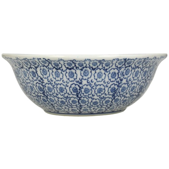 Μπολ Μπλε Πορσελάνη 26x26x7cm Μπολ Μπλε Πορσελάνη 26x26x7cm