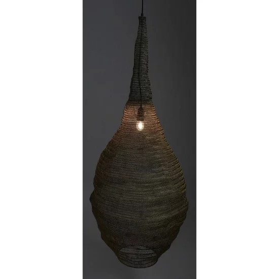 Φωτιστικό Κρεμαστό Χρυσό Μέταλλο 61x61x97cm Φωτιστικό Κρεμαστό Χρυσό Μέταλλο 61x61x97cm